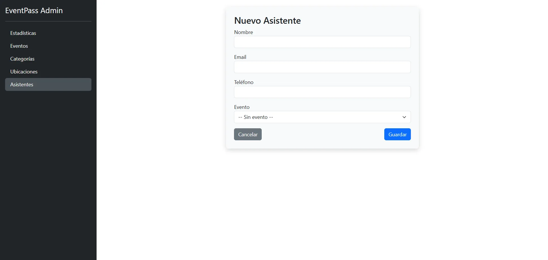Pantalla 10 de EventPass