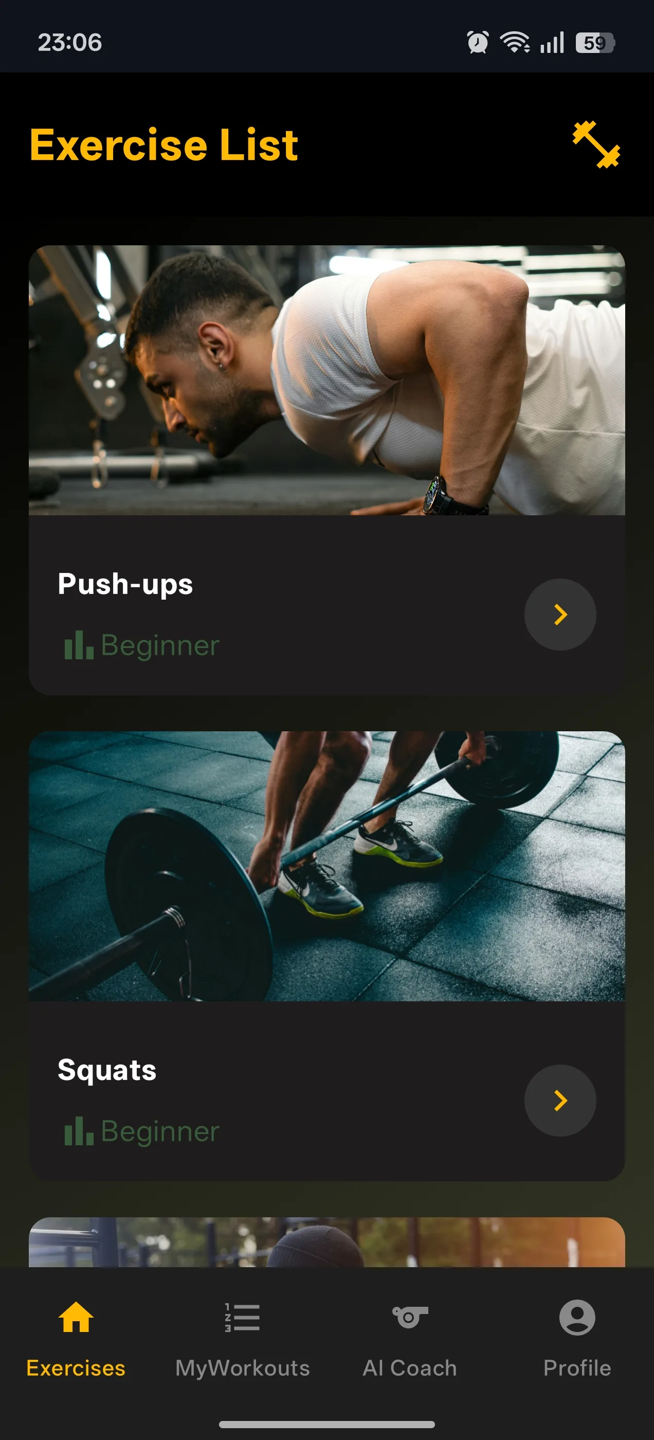 Pantalla 1 de FormaFit